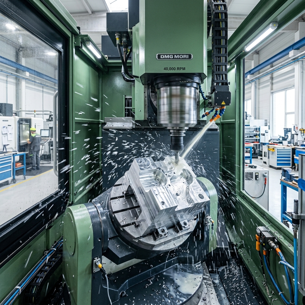 高精度旋盤・フライス加工